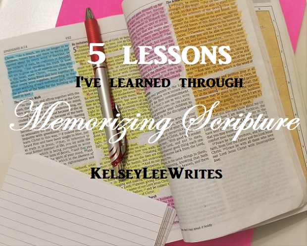 5 Lessons I’ve Learned through Memorizing Scripture