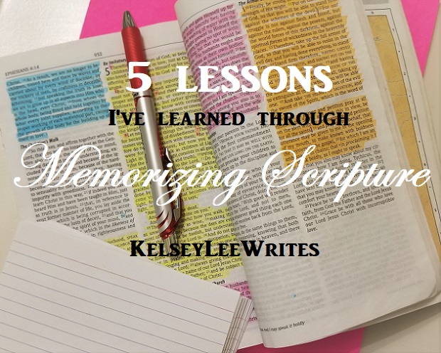 5 Lessons I've Learned through Memorizing Scripture
