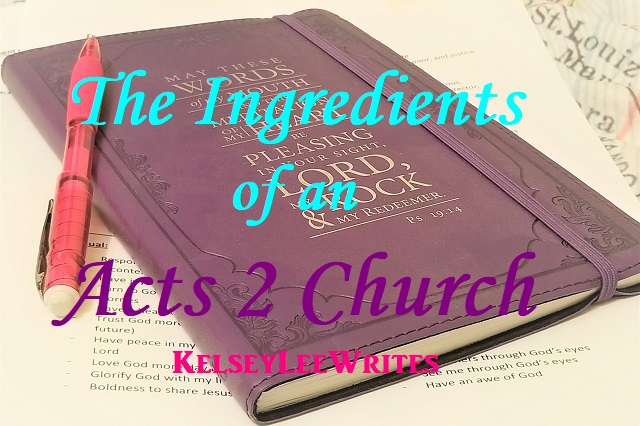 The Ingredients of an Acts 2 Church