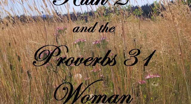 Ruth 2 and the Proverbs 31 Woman