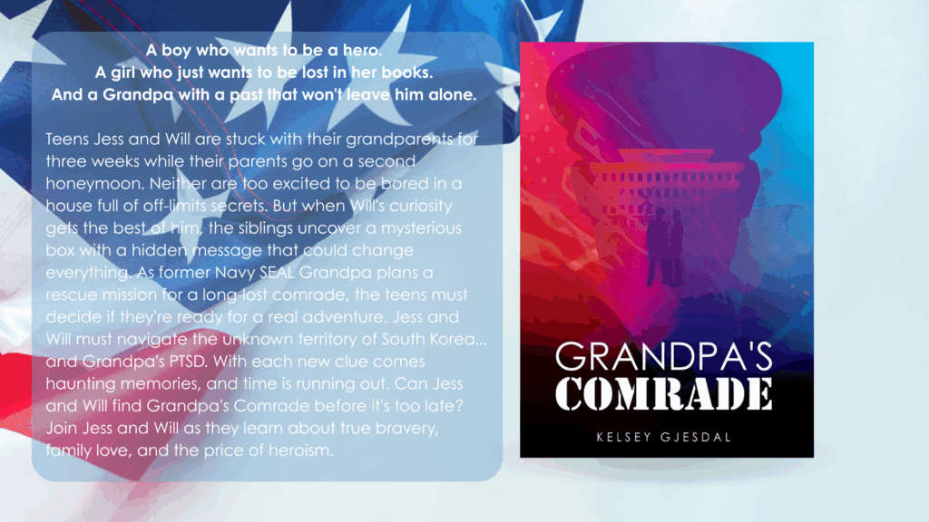 back cover blurb for grandpa's comrade